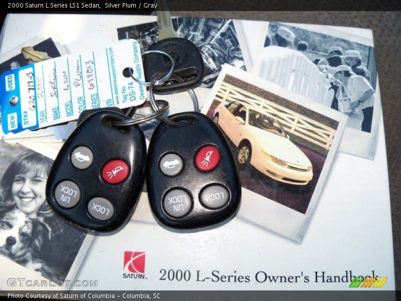 Silver Plum / Gray 2000 Saturn L Series LS1 Sedan
