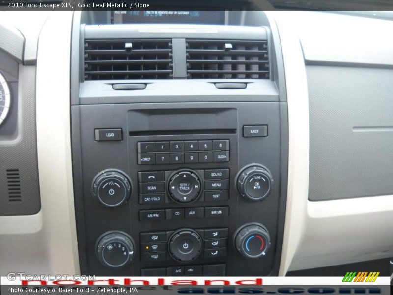 Gold Leaf Metallic / Stone 2010 Ford Escape XLS