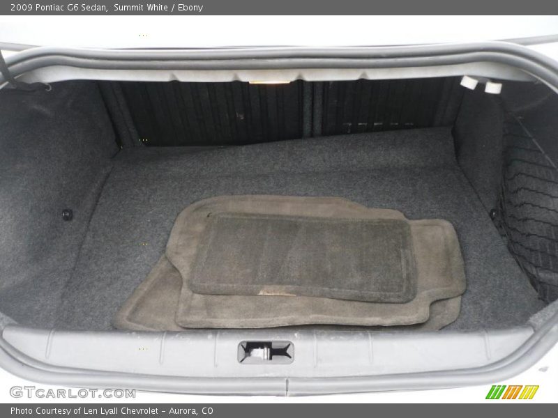 Summit White / Ebony 2009 Pontiac G6 Sedan