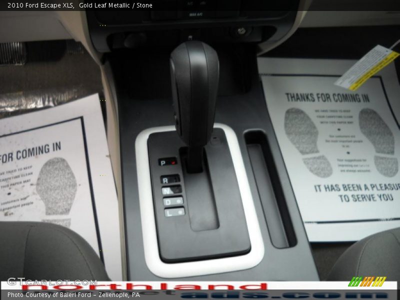 Gold Leaf Metallic / Stone 2010 Ford Escape XLS