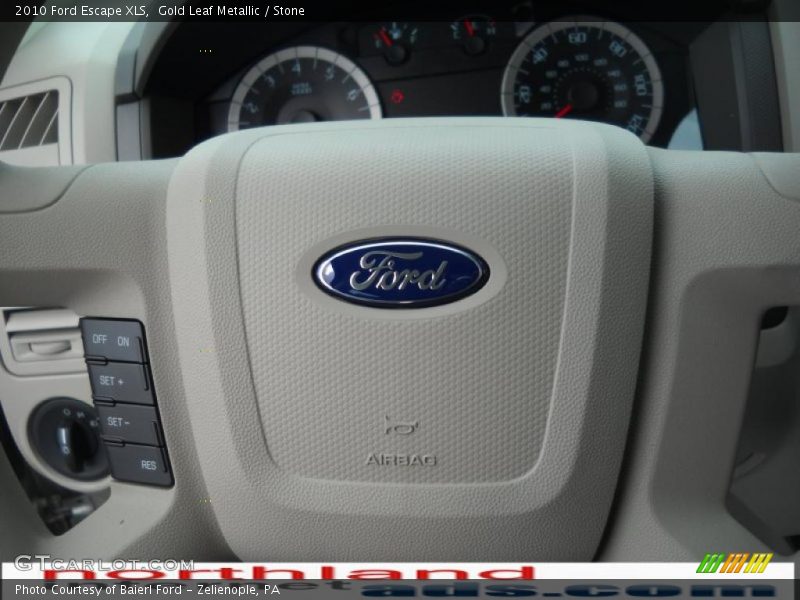 Gold Leaf Metallic / Stone 2010 Ford Escape XLS