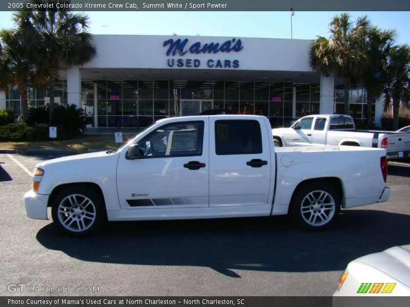 Summit White / Sport Pewter 2005 Chevrolet Colorado Xtreme Crew Cab