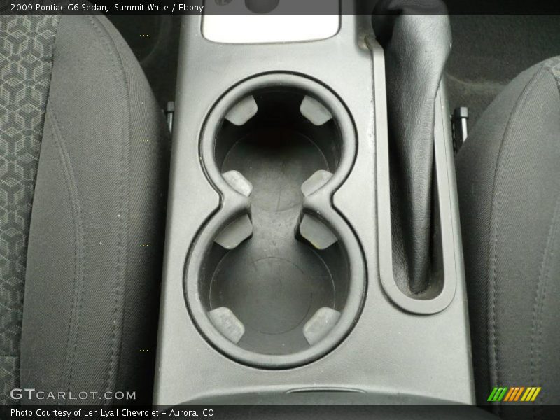 Summit White / Ebony 2009 Pontiac G6 Sedan