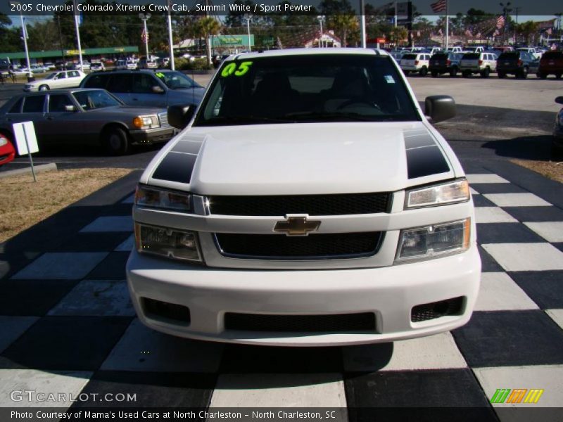 Summit White / Sport Pewter 2005 Chevrolet Colorado Xtreme Crew Cab