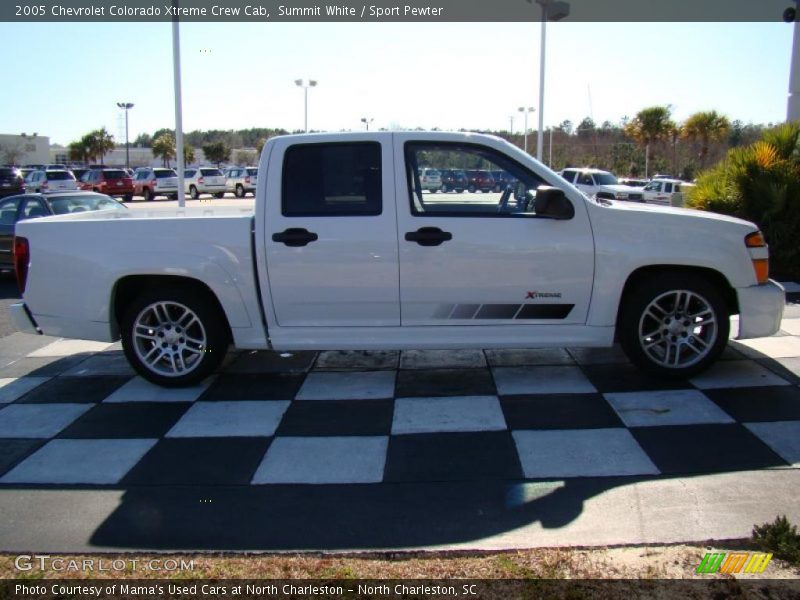 Summit White / Sport Pewter 2005 Chevrolet Colorado Xtreme Crew Cab