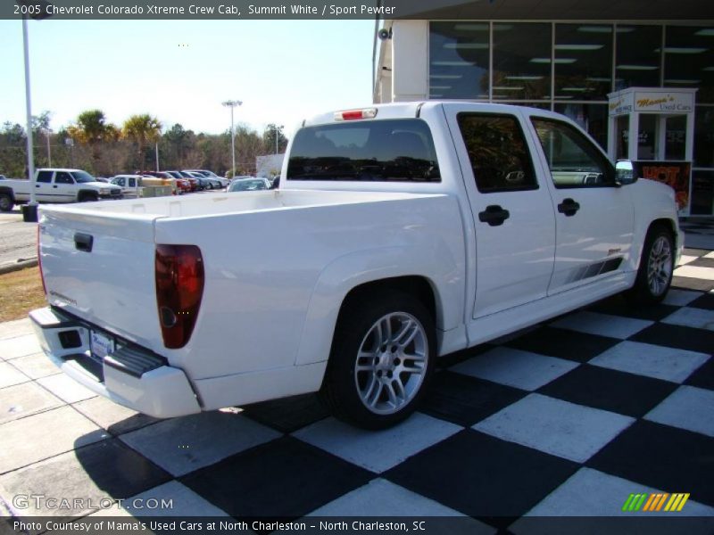 Summit White / Sport Pewter 2005 Chevrolet Colorado Xtreme Crew Cab