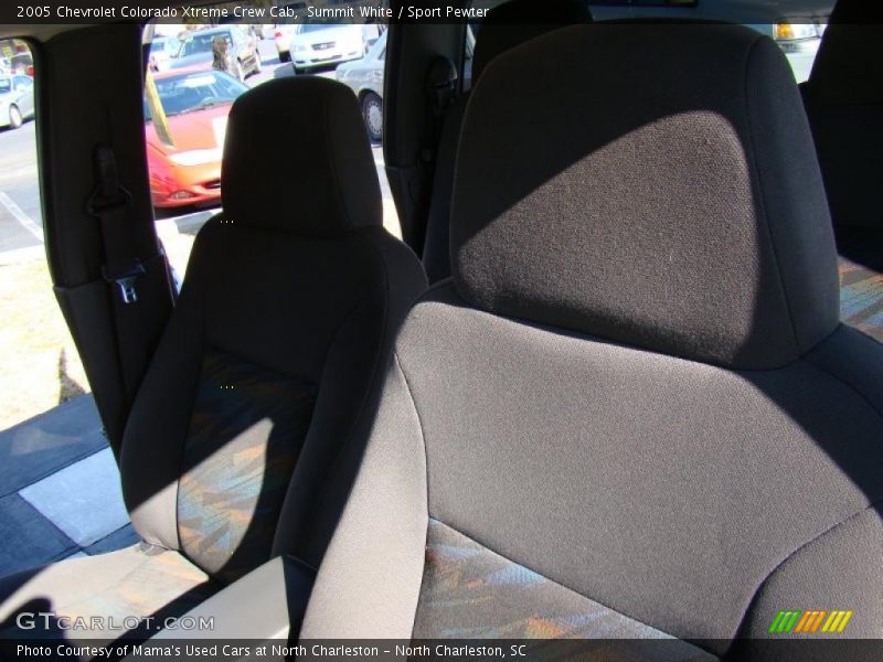 Summit White / Sport Pewter 2005 Chevrolet Colorado Xtreme Crew Cab