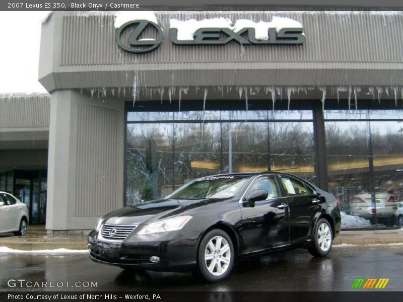 Black Onyx / Cashmere 2007 Lexus ES 350