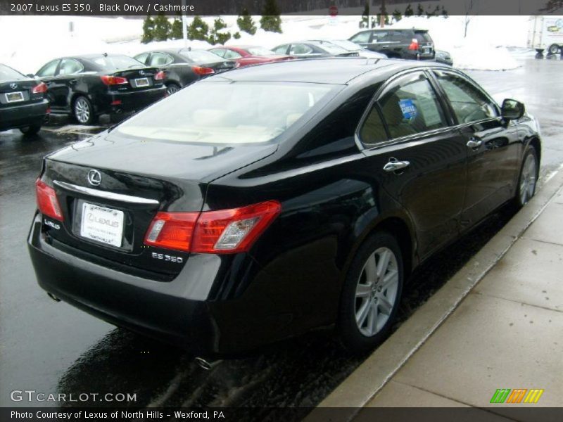 Black Onyx / Cashmere 2007 Lexus ES 350