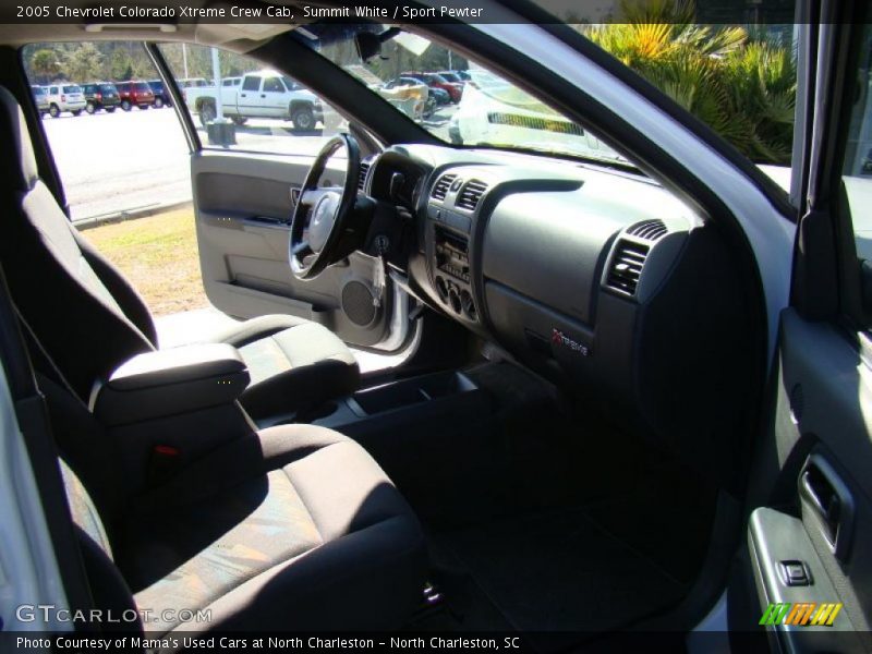 Summit White / Sport Pewter 2005 Chevrolet Colorado Xtreme Crew Cab