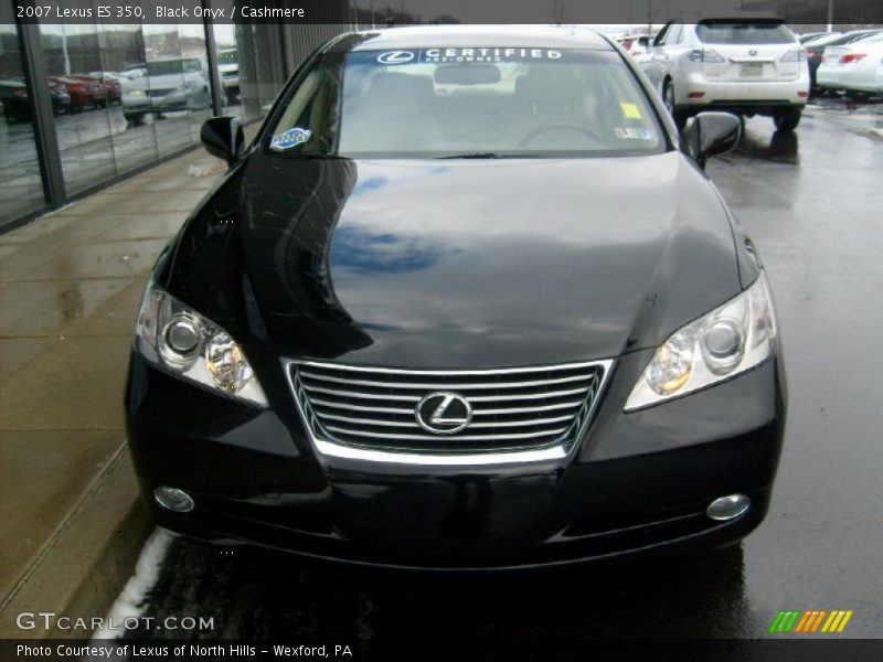Black Onyx / Cashmere 2007 Lexus ES 350