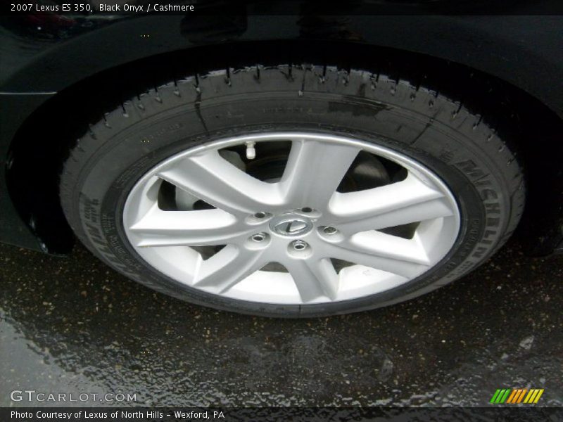 Black Onyx / Cashmere 2007 Lexus ES 350