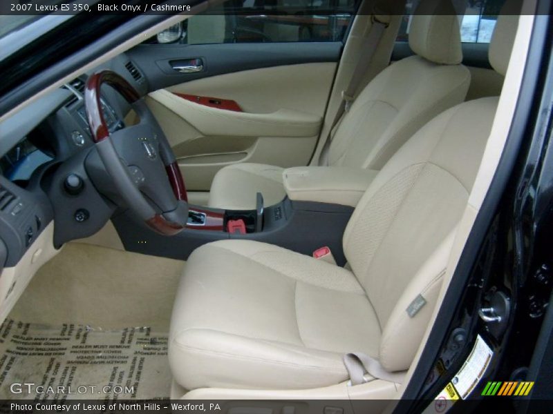 Black Onyx / Cashmere 2007 Lexus ES 350