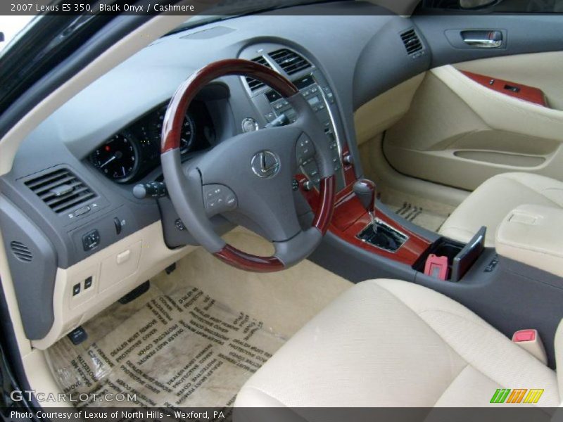 Black Onyx / Cashmere 2007 Lexus ES 350