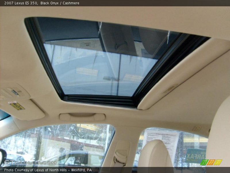 Black Onyx / Cashmere 2007 Lexus ES 350