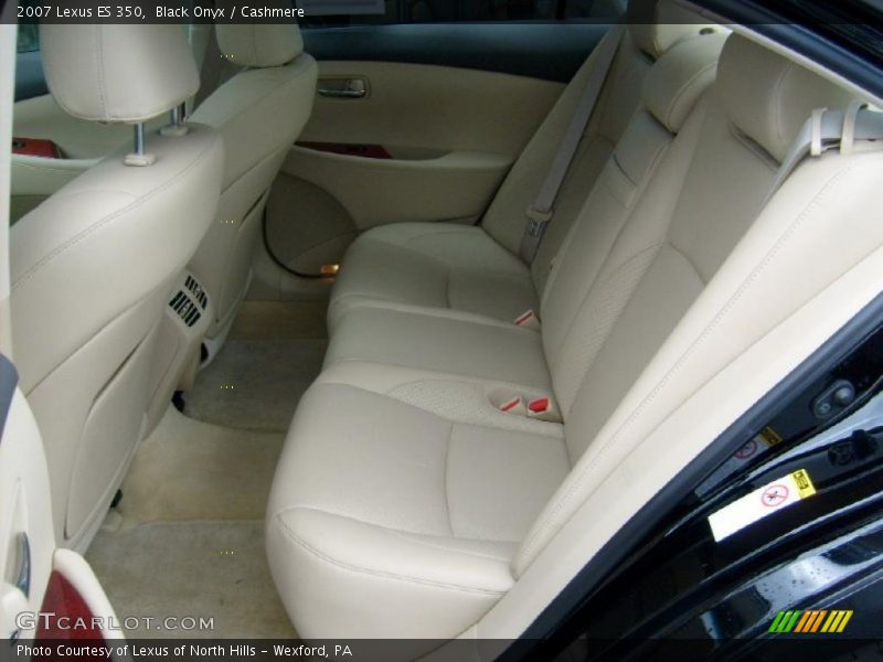 Black Onyx / Cashmere 2007 Lexus ES 350