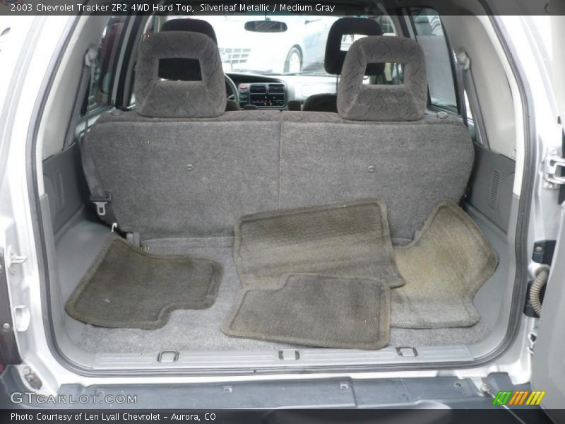 Silverleaf Metallic / Medium Gray 2003 Chevrolet Tracker ZR2 4WD Hard Top