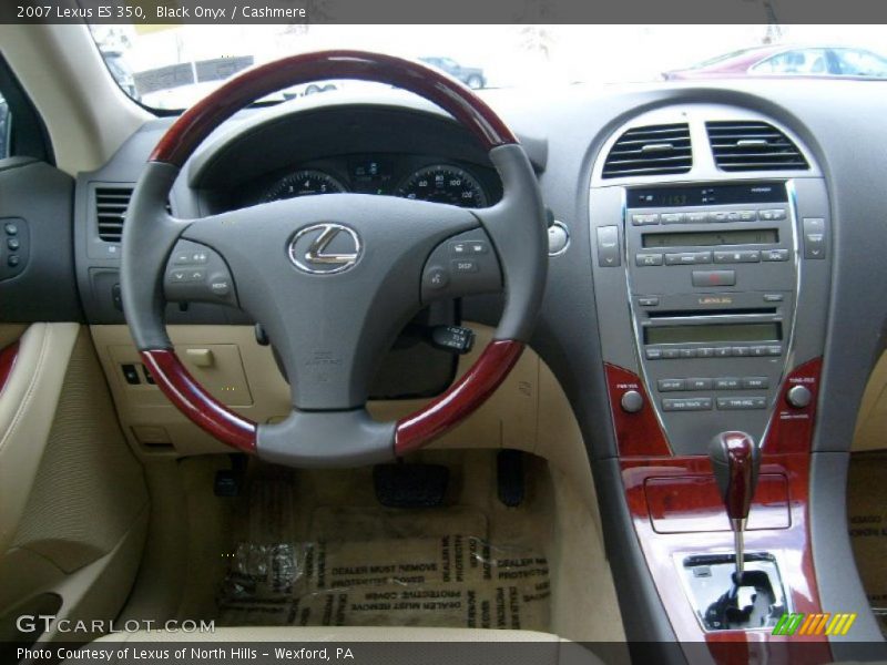 Black Onyx / Cashmere 2007 Lexus ES 350