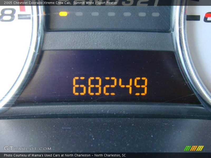 Summit White / Sport Pewter 2005 Chevrolet Colorado Xtreme Crew Cab
