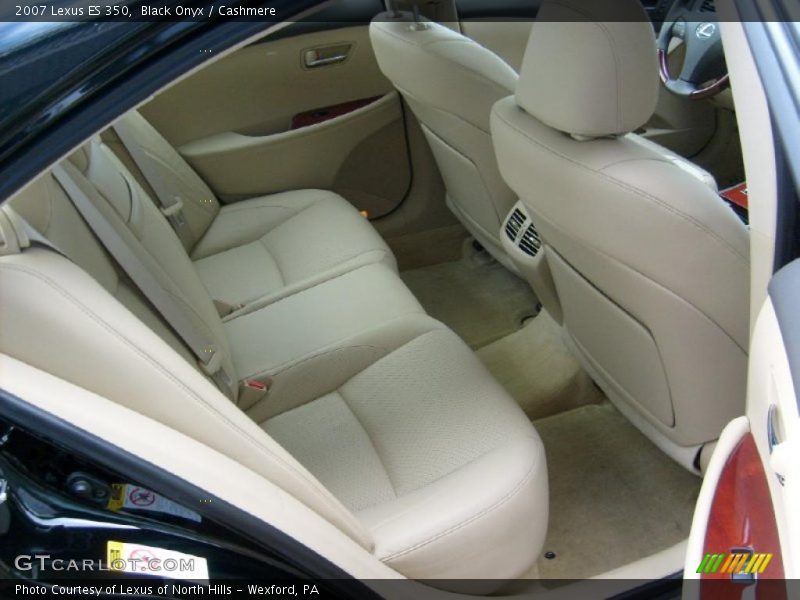 Black Onyx / Cashmere 2007 Lexus ES 350