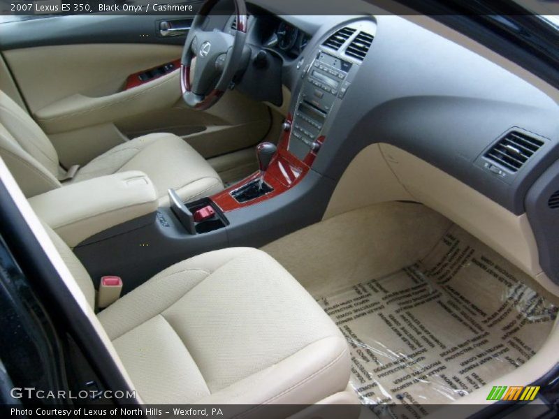 Black Onyx / Cashmere 2007 Lexus ES 350