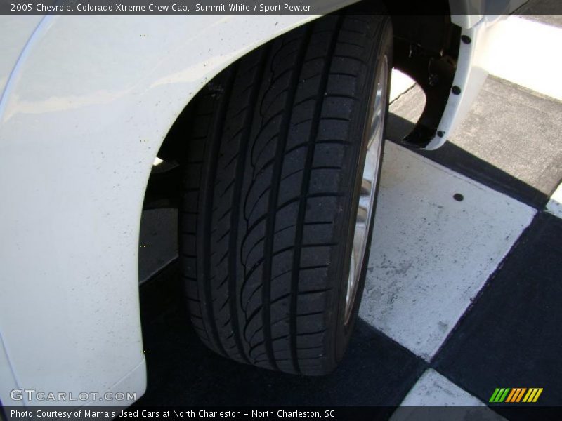 Summit White / Sport Pewter 2005 Chevrolet Colorado Xtreme Crew Cab