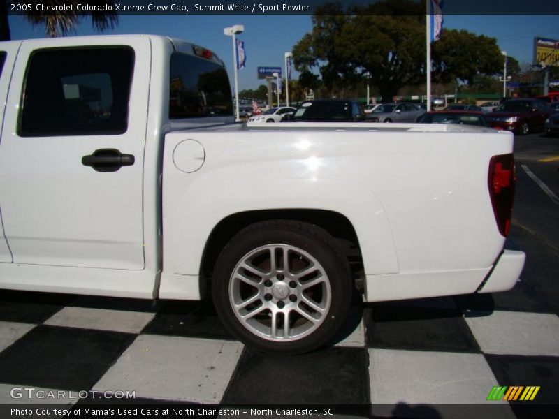 Summit White / Sport Pewter 2005 Chevrolet Colorado Xtreme Crew Cab