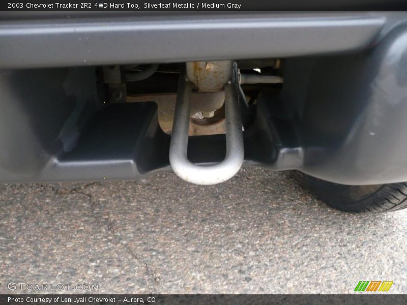 Silverleaf Metallic / Medium Gray 2003 Chevrolet Tracker ZR2 4WD Hard Top