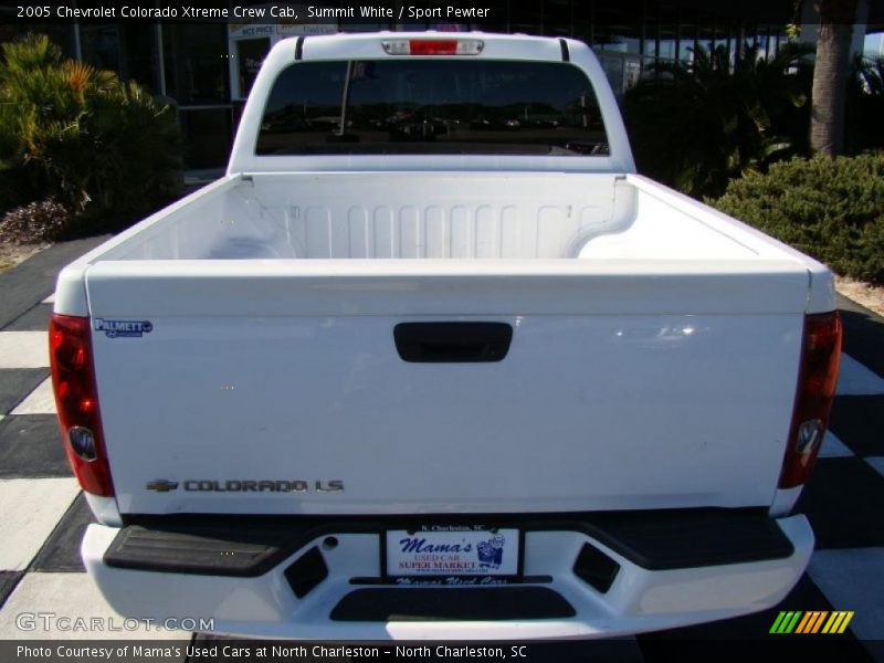 Summit White / Sport Pewter 2005 Chevrolet Colorado Xtreme Crew Cab