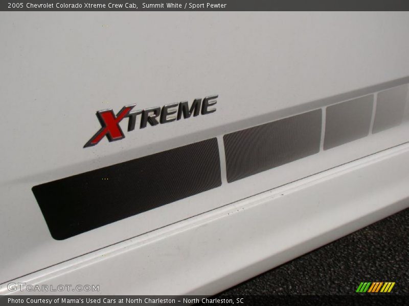 Summit White / Sport Pewter 2005 Chevrolet Colorado Xtreme Crew Cab