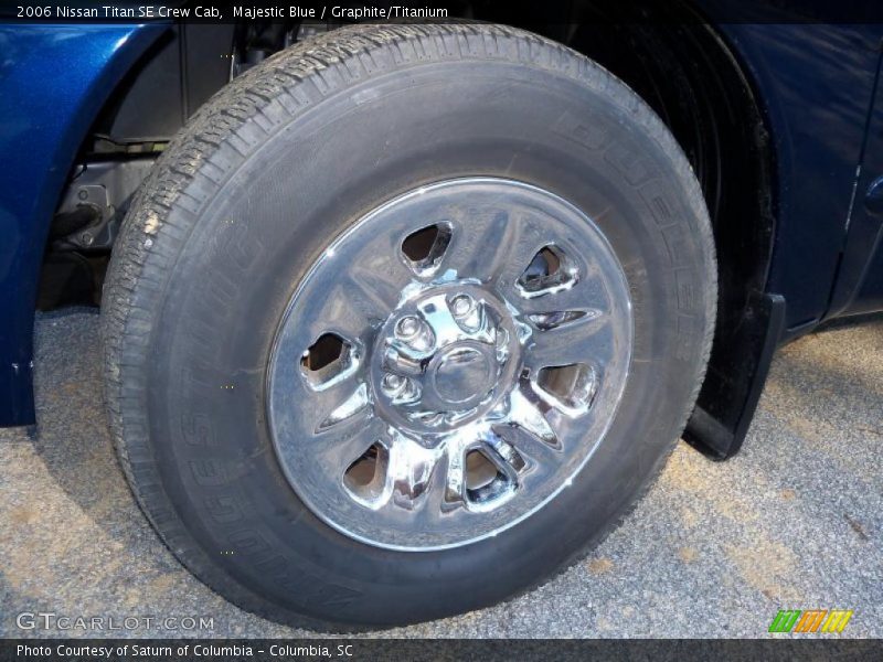 Majestic Blue / Graphite/Titanium 2006 Nissan Titan SE Crew Cab