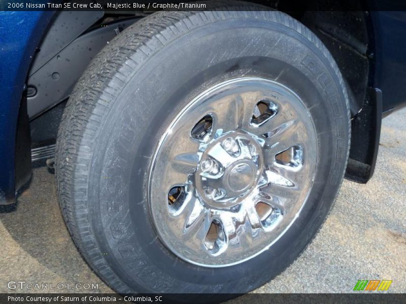 Majestic Blue / Graphite/Titanium 2006 Nissan Titan SE Crew Cab