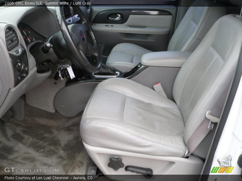 Summit White / Light Gray 2005 GMC Envoy SLE