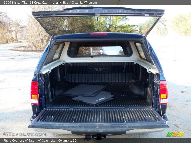 Majestic Blue / Graphite/Titanium 2006 Nissan Titan SE Crew Cab