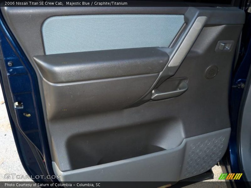 Majestic Blue / Graphite/Titanium 2006 Nissan Titan SE Crew Cab