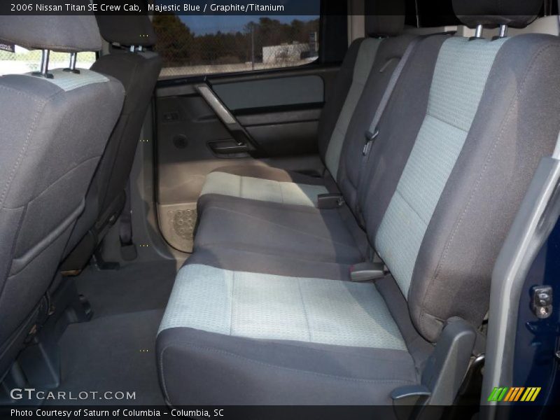 Majestic Blue / Graphite/Titanium 2006 Nissan Titan SE Crew Cab