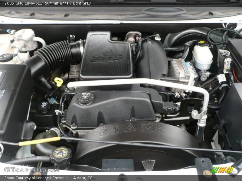 Summit White / Light Gray 2005 GMC Envoy SLE