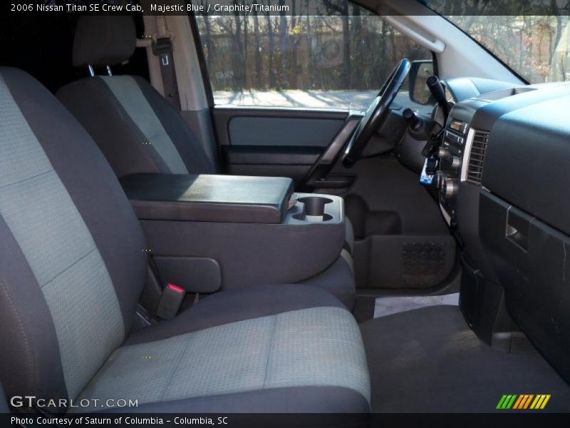 Majestic Blue / Graphite/Titanium 2006 Nissan Titan SE Crew Cab