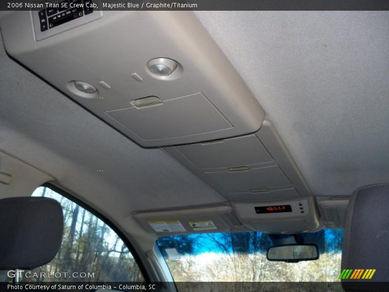 Majestic Blue / Graphite/Titanium 2006 Nissan Titan SE Crew Cab