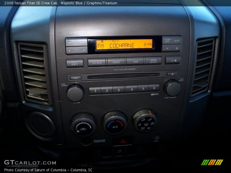 Majestic Blue / Graphite/Titanium 2006 Nissan Titan SE Crew Cab