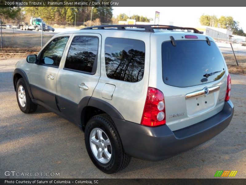 Platinum Silver Metallic / Dark Flint Gray 2006 Mazda Tribute i