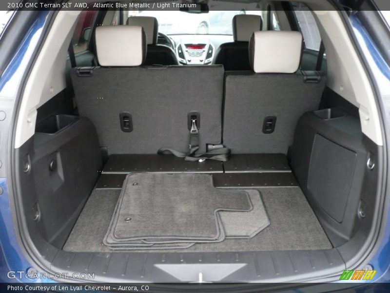 Atlantic Blue Metallic / Light Titanium 2010 GMC Terrain SLT AWD