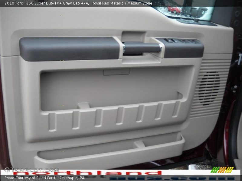 Royal Red Metallic / Medium Stone 2010 Ford F350 Super Duty FX4 Crew Cab 4x4