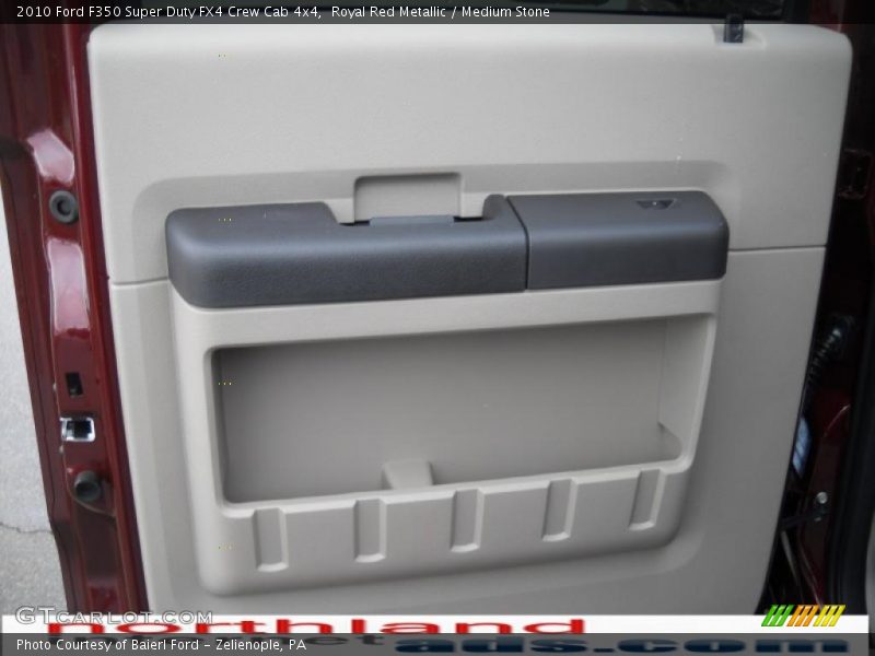 Royal Red Metallic / Medium Stone 2010 Ford F350 Super Duty FX4 Crew Cab 4x4