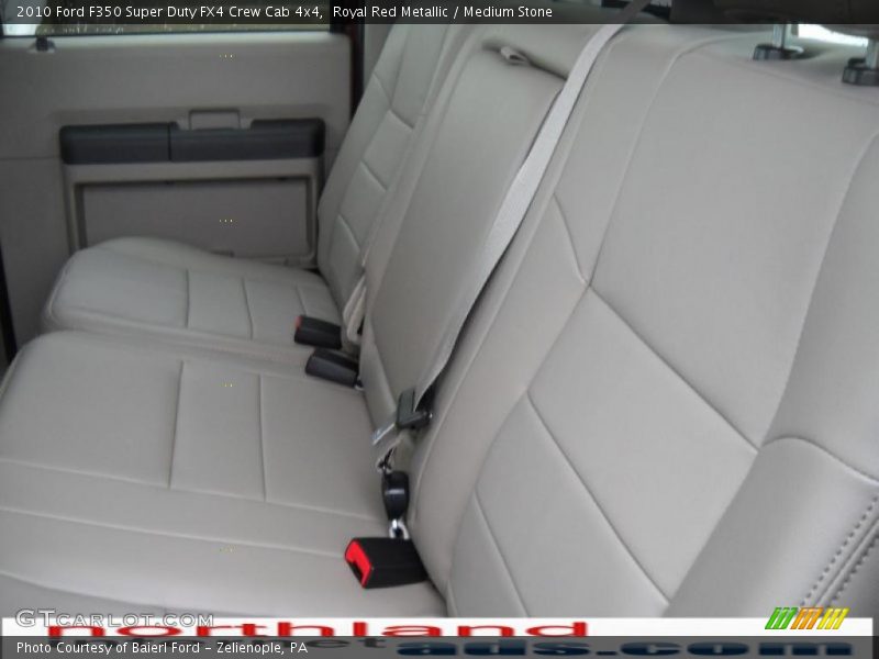 Royal Red Metallic / Medium Stone 2010 Ford F350 Super Duty FX4 Crew Cab 4x4