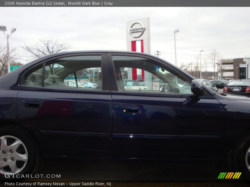 Moonlit Dark Blue / Gray 2006 Hyundai Elantra GLS Sedan