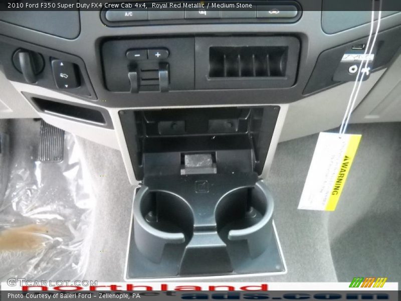 Royal Red Metallic / Medium Stone 2010 Ford F350 Super Duty FX4 Crew Cab 4x4