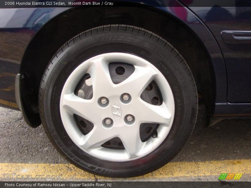 Moonlit Dark Blue / Gray 2006 Hyundai Elantra GLS Sedan