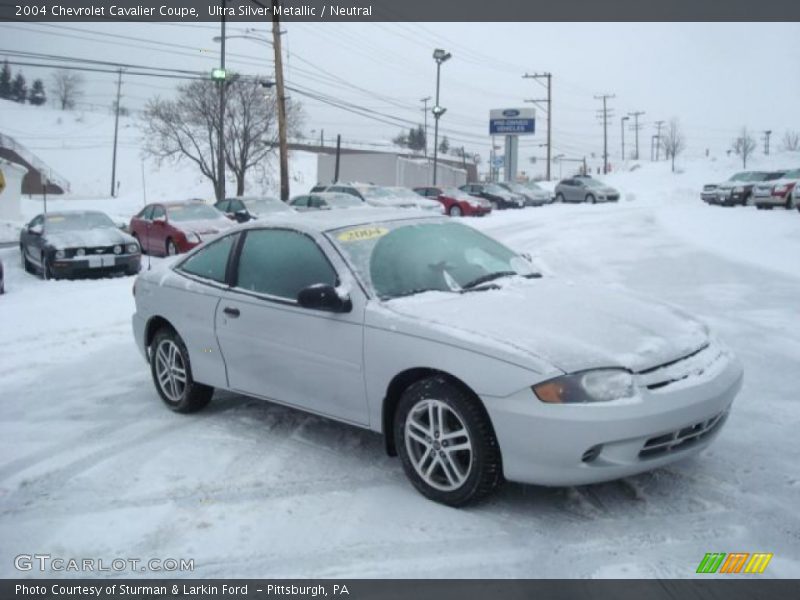 Ultra Silver Metallic / Neutral 2004 Chevrolet Cavalier Coupe