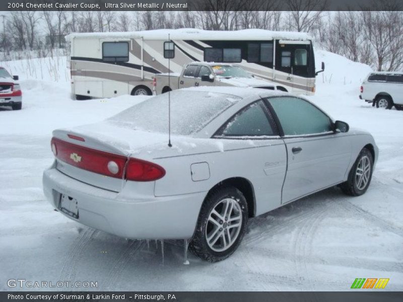 Ultra Silver Metallic / Neutral 2004 Chevrolet Cavalier Coupe